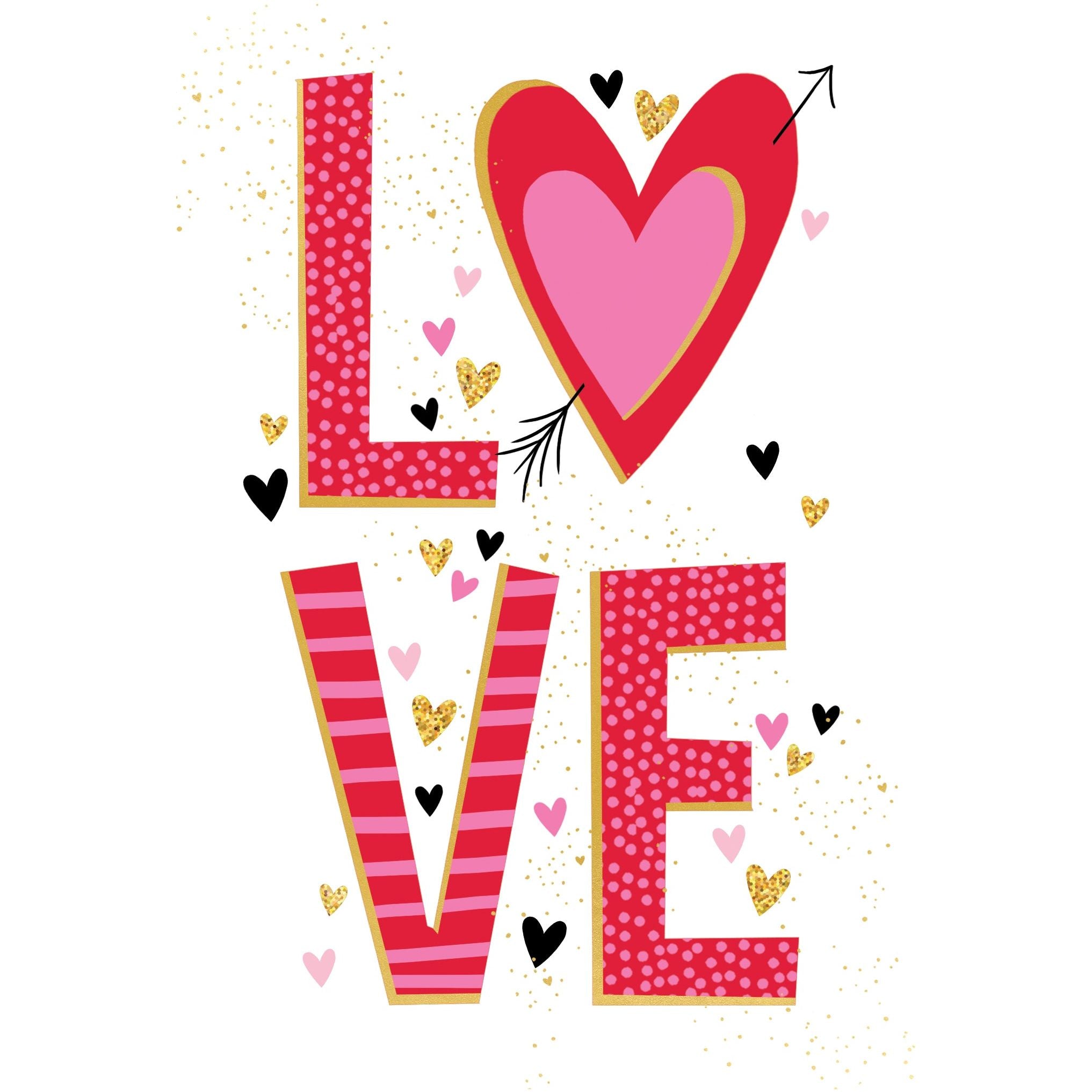 LOVE Valentine's Day Card